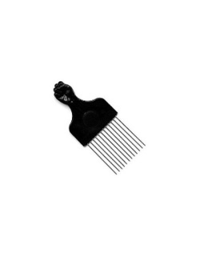 Metal Afro Comb