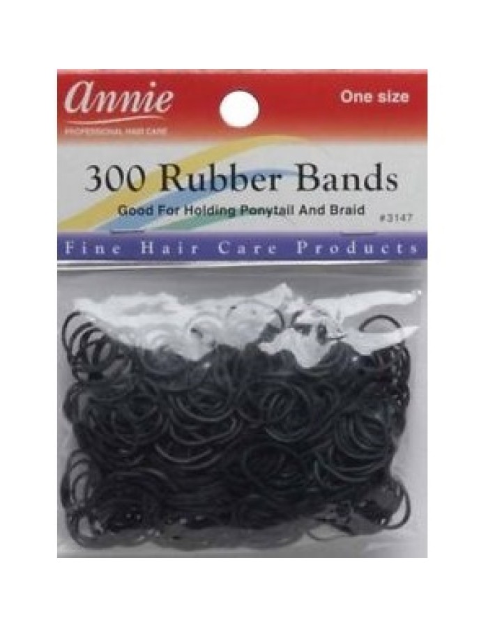 12x T&G Rubber Bands 275pcs - Black (1 Dozen)