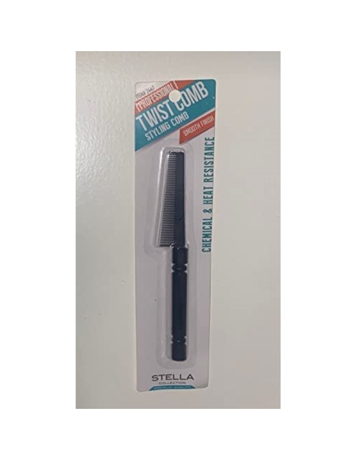 Stella Collection Professional Twist Comb Styling Comb