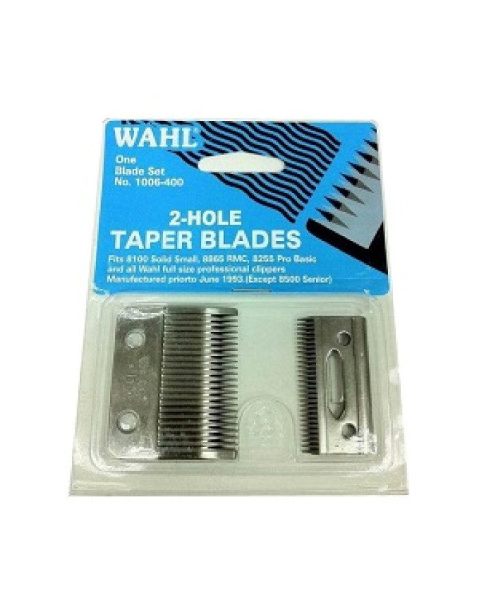 Wahl 2 Hole Taper Blades Set (1006-400)