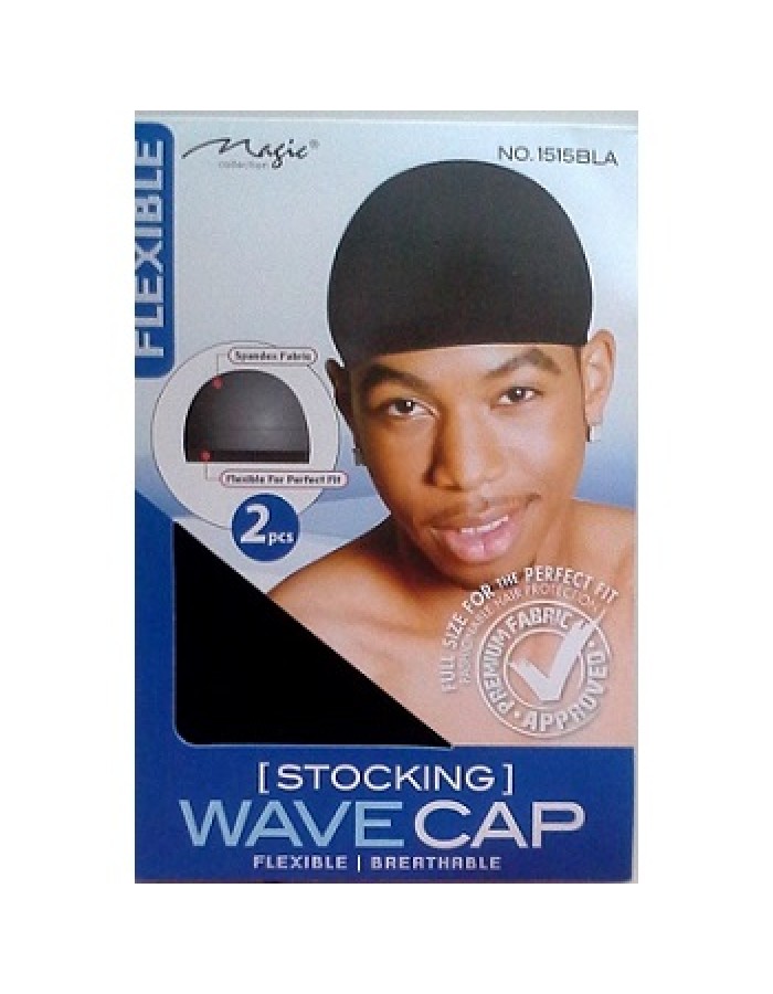 Magic Stocking Wave Cap - Black
