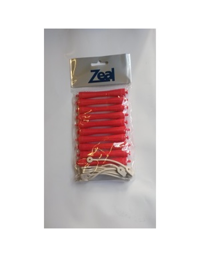Zeal Hair Perm Rod Rollers - Red