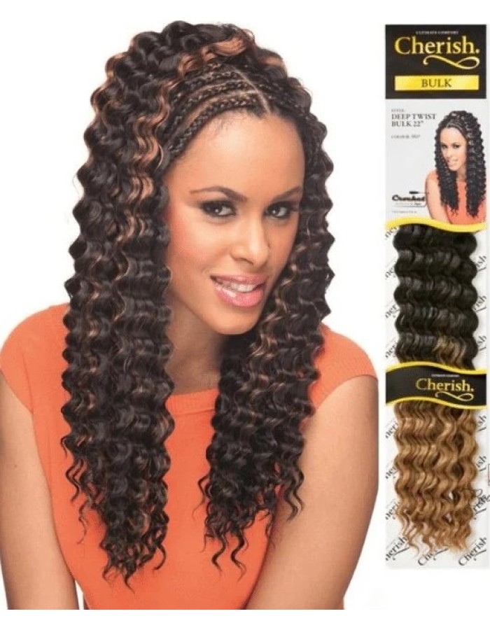 Cherish Syn Deep Twist Bulk Braids 22"