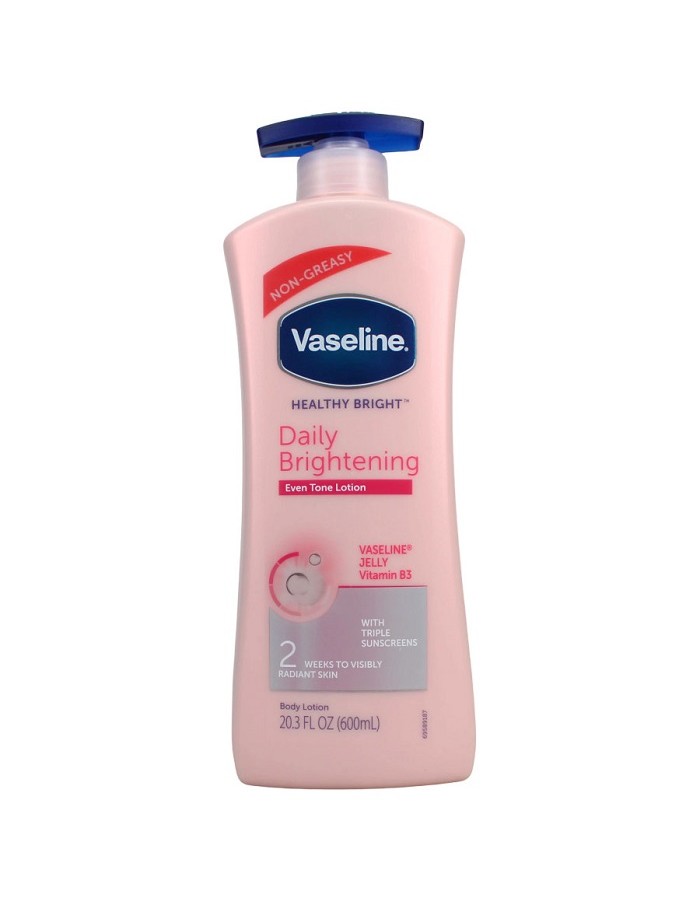 Vaseline Daily Brightening Even Tone Lotion - 600ml