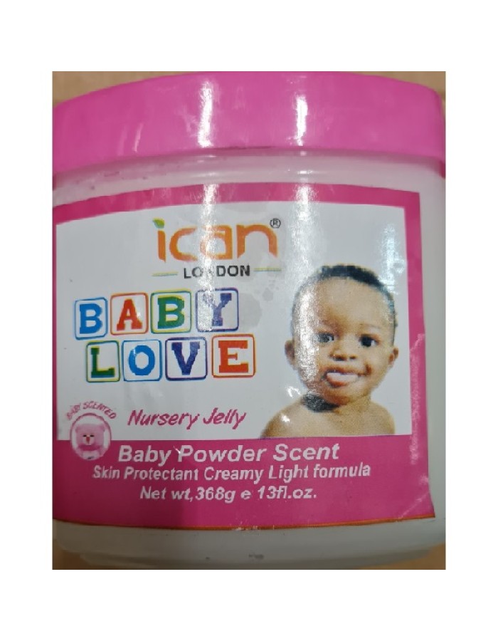 Ican Baby Love Nursery Jelly - Baby Powder Scent 368g - Pink