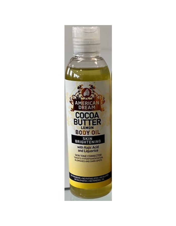 American Dream Cocoa Butter Body Oil - Original 200ml American Dream Cocoa Butter Body Oil - Original 200ml