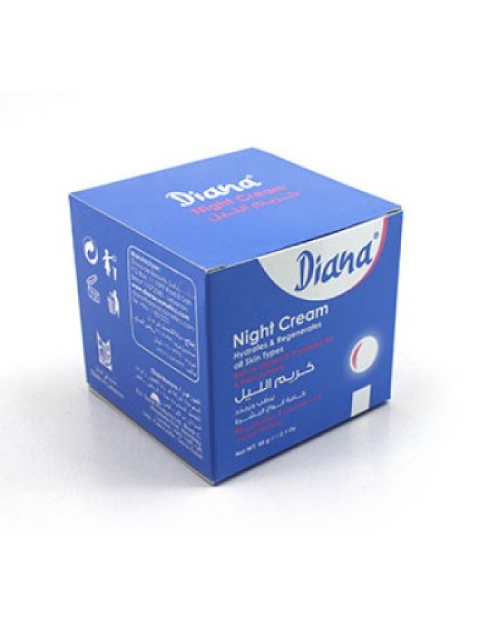 Diana Night Cream Jar 60g