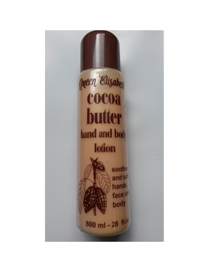 Queen Elisabeth Cocoa Butter Hand & Body Lotion 800ml Queen Elisabeth Cocoa Butter Hand & Body Lotion 800ml