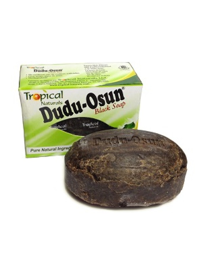 12 x Tropical Naturals Dudu Osun Black Soap 150g (1 Dozen)