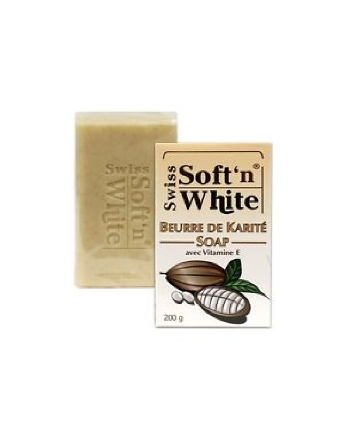 Swiss Soft n White Shea Butter Soap 