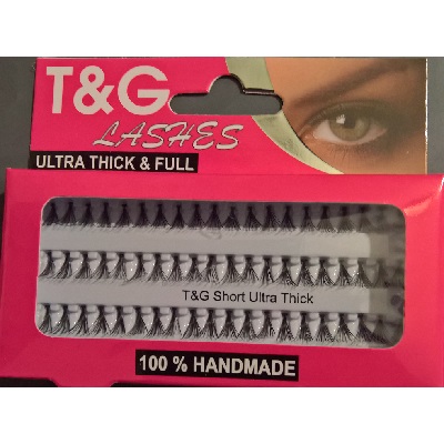 T&G Individual Eyelashes Ultra Full & Thick - Short