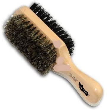 Double Sided Mini Club Wave Brush - Hard & Soft