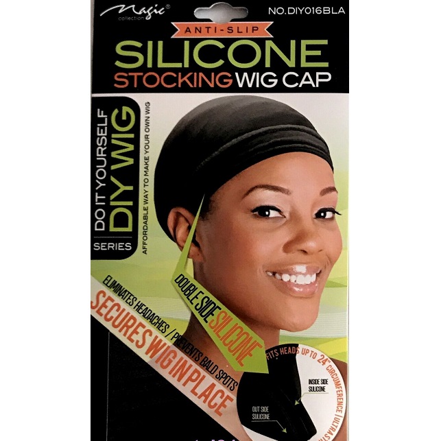 Magic Collection Anti-Slip Silicone Stocking Wig Cap DIY016BLA
