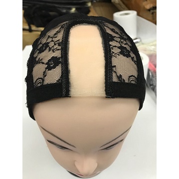 Adjustable Stretch Weaving Cap With Lace Front