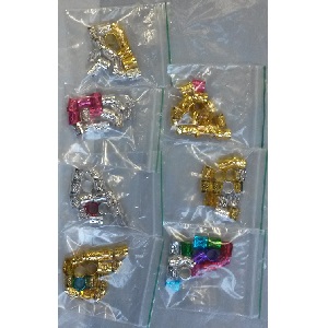 DreadLock/Braid Hair Cuffs (A Bag Of 15 pieces)