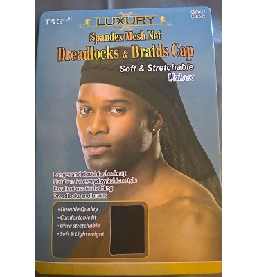 T&G Luxury Spandex Mesh Net Dreadlocks & Braids Cap