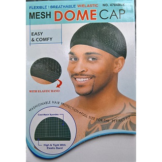 T&G Mesh Dome Cap - Black