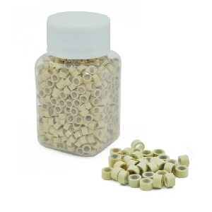 Micro Ring Silicone Blonde 500pcs