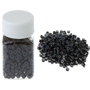 Micro Ring Silicone Black 500pcs