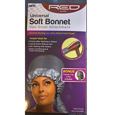 Universal Soft Bonnet Hair Dryer Attachment